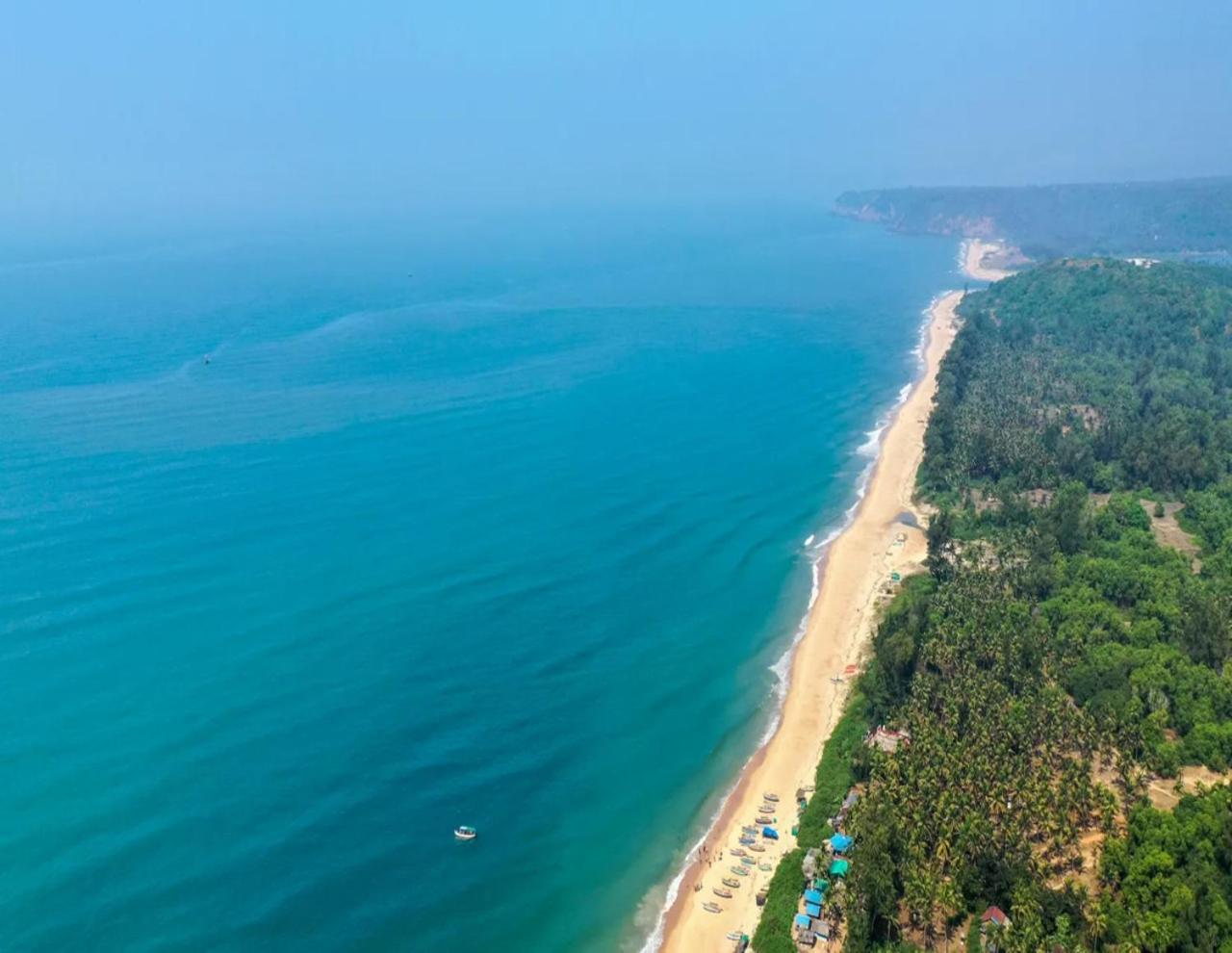 Saffronstays Stella Maris - Luxury Beach Front Villa Near Redi Beach Querim Kültér fotó